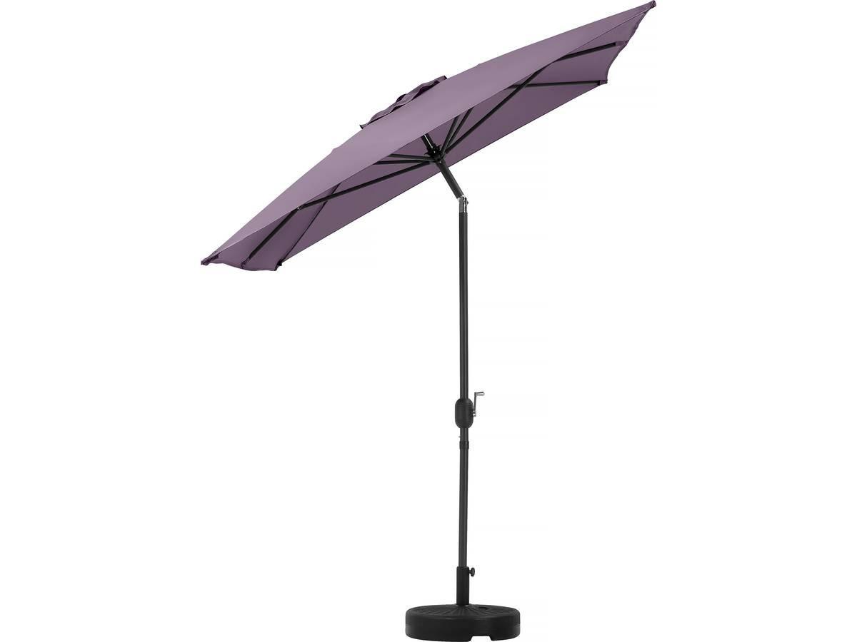 SONNENSCHIRM sol 2 Lila - Lila, Metall (300/200cm) - Habitat Garten
