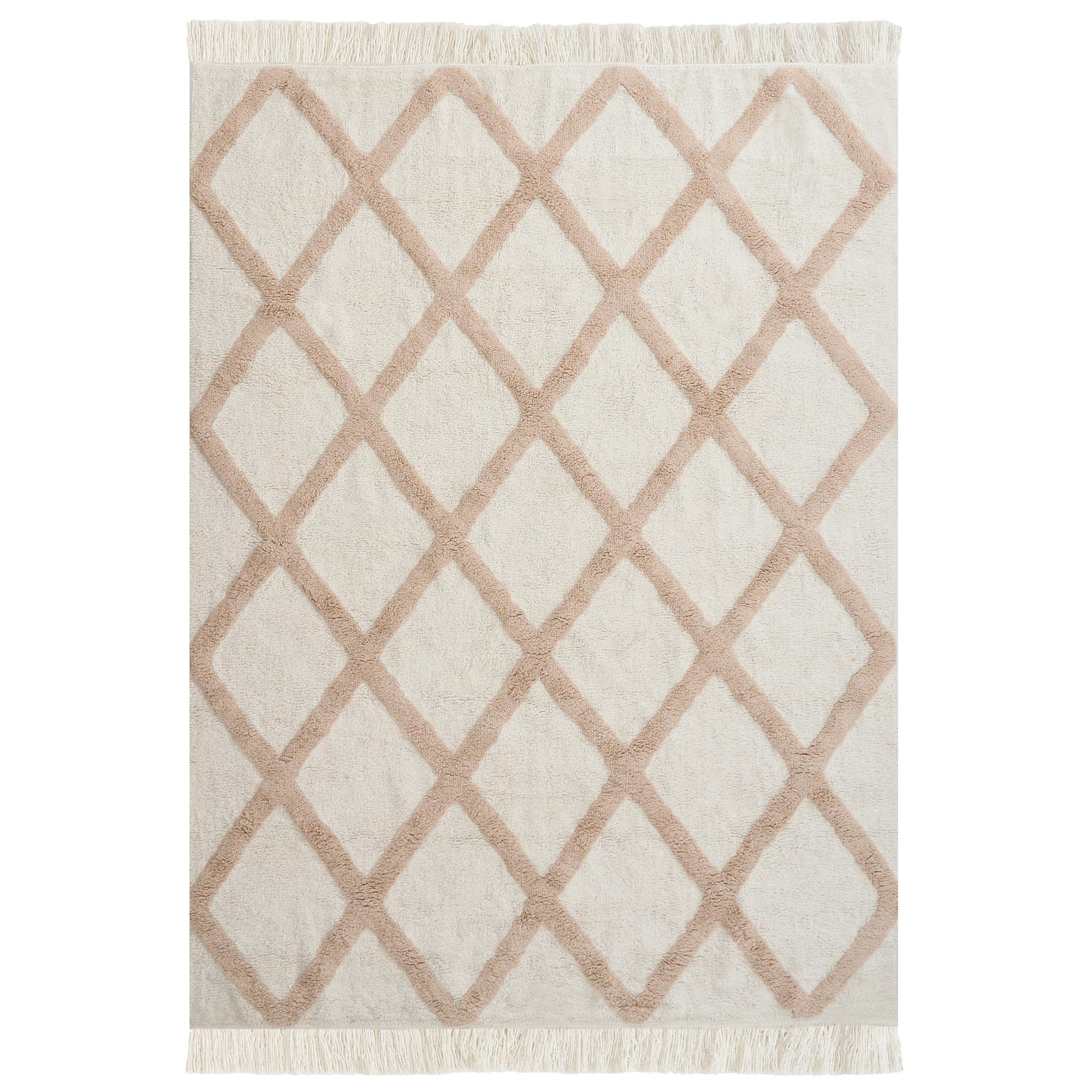 KINDERTEPPICH Beige 160/230 cm Baumwolle Punsari - Beige, Textil (160/230cm) - Beliani