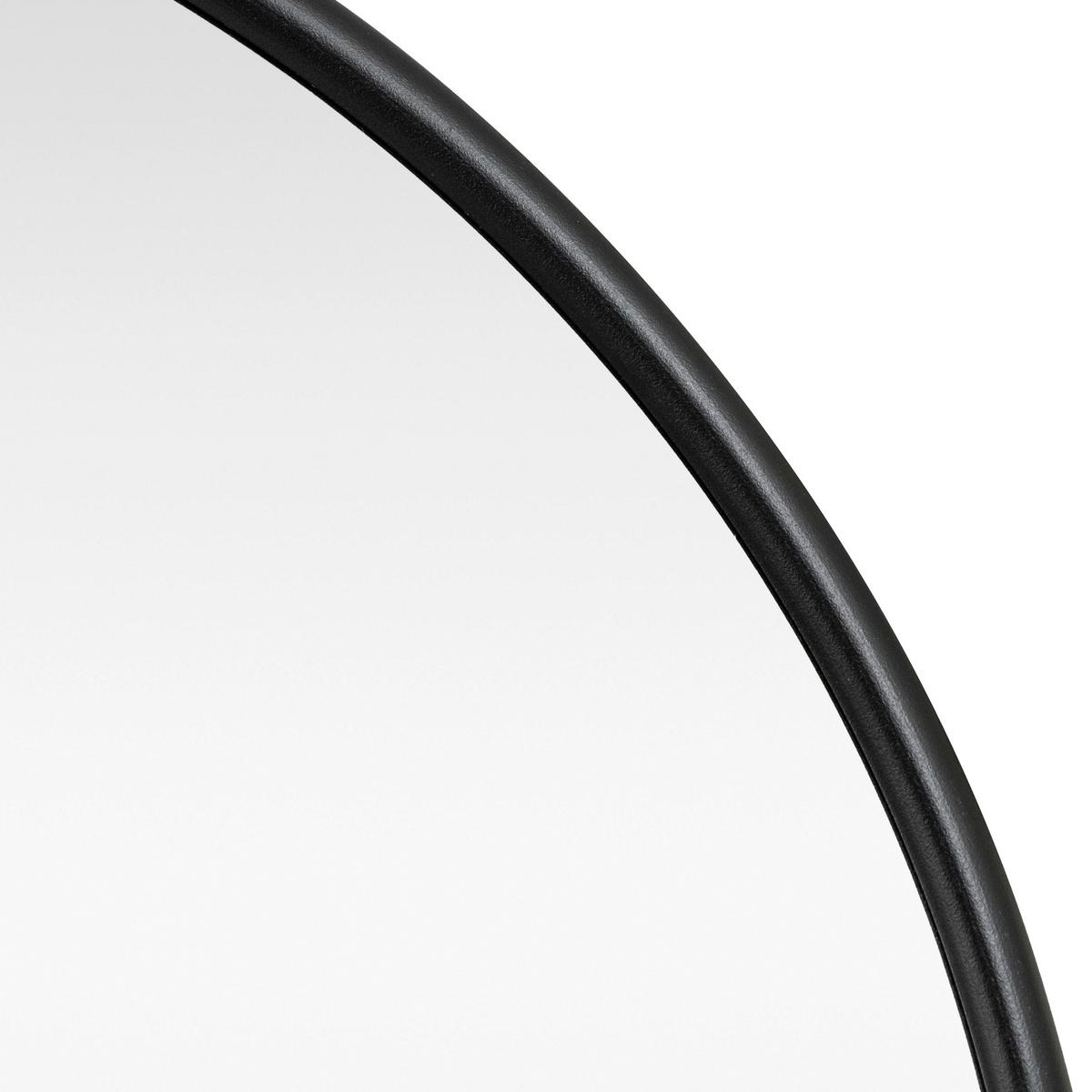 WANDSPIEGEL Picciano - Schwarz, Glas/Metall (40/2.8/80cm) - [en.casa]