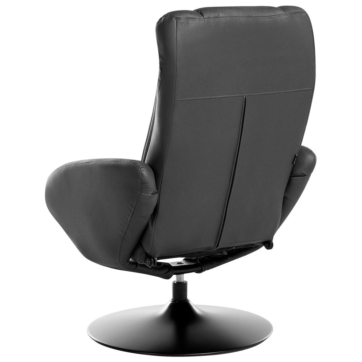 FERNSEHSESSEL Schwarz Apate - Schwarz, Kunststoff (71/94/75cm) - Beliani