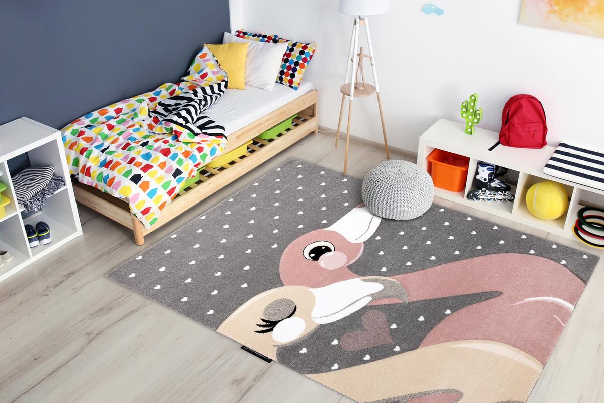 TEPPICH Petit 200/290 cm - Grau, Textil (200/290cm) - rugsX
