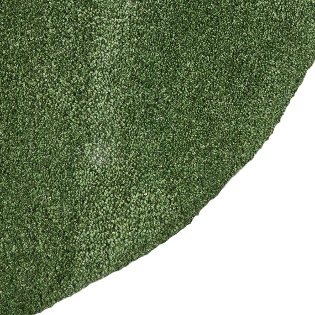 TEPPICH Grün 160/230 cm Wolle Nainital - Grün, Textil (160/230cm) - Beliani
