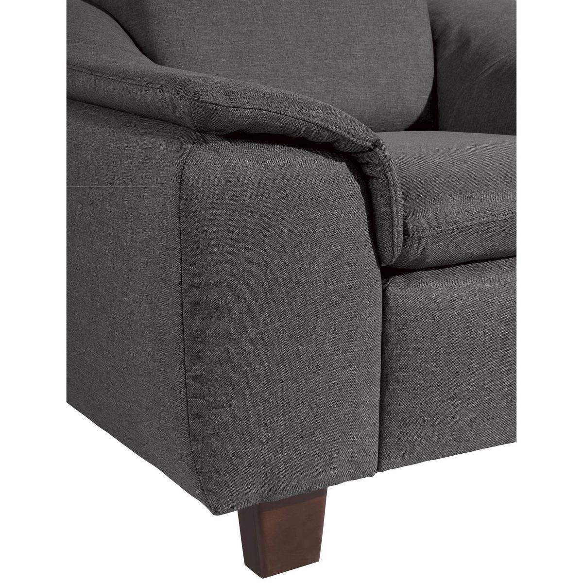 POLSTERSESSEL Kaylil Flachgewebe anthrazit - Anthrazit, Kunststoff (87/82/100cm) - 58aufmkessel
