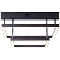 DECKENLEUCHTE Ranut G99493/06 - Schwarz, Metall (35/32/19cm) - Brilliant