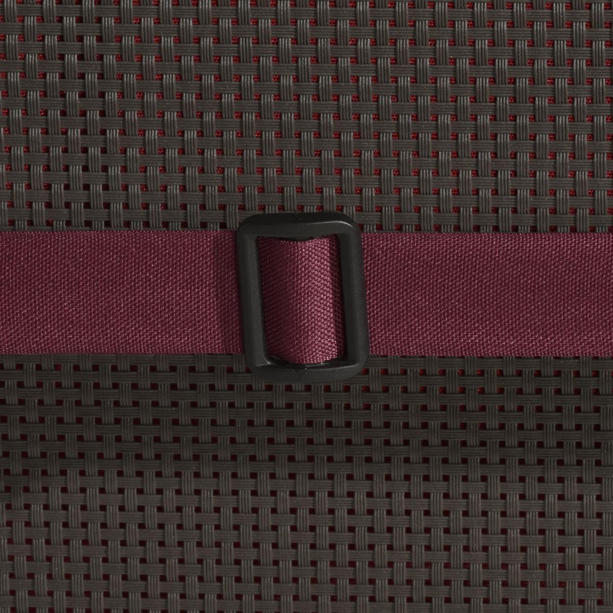 HOCHLEHNERAUFLAGE Flair HL 120/50/8cm Rot (2tlg) - Rot, Textil (50/8/120cm) - Beautissu 