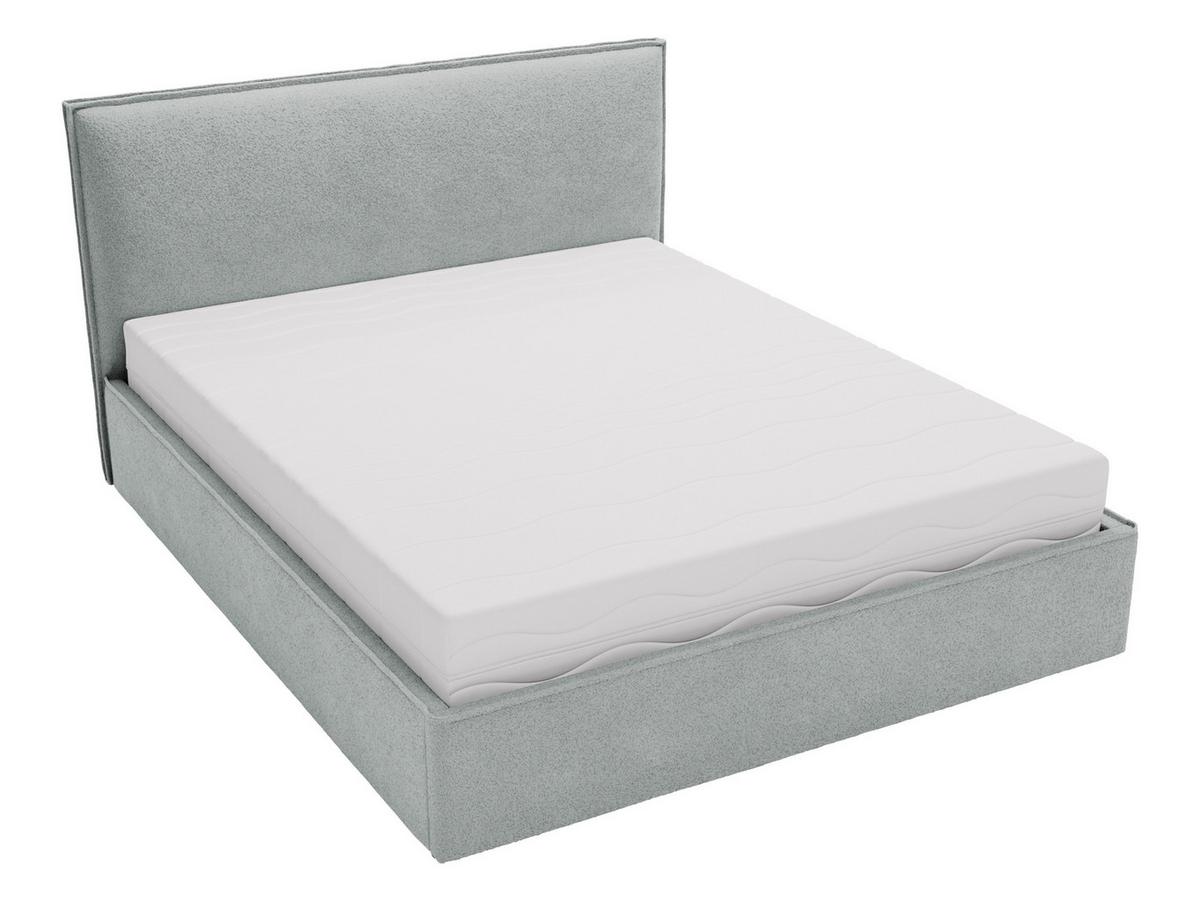 POLSTERBETT Bianco - Schwarz/Grau, Holzwerkstoff/Kunststoff (140/200cm) - MIRJAN24