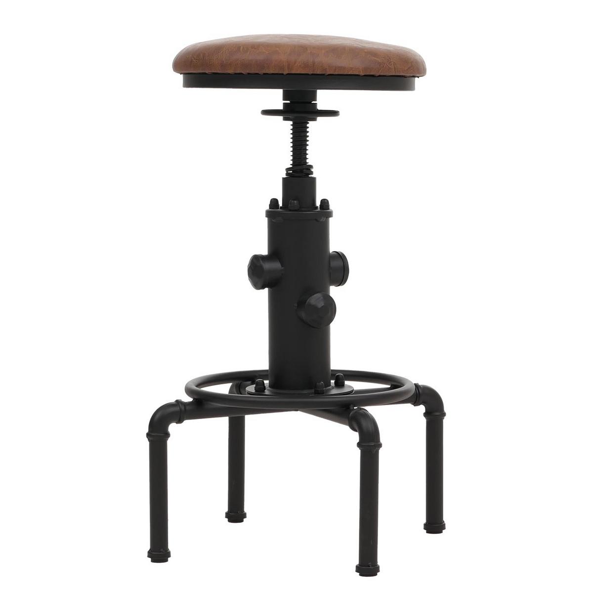 BARHOCKER Braun 2er-Set - Braun, Textil (45/85/45cm) - MCW