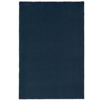 LUXUS HOCHFLOR SHAGGY TEPPICH VELVET - Dunkelblau, Textil (80/240cm) - Snapstyle