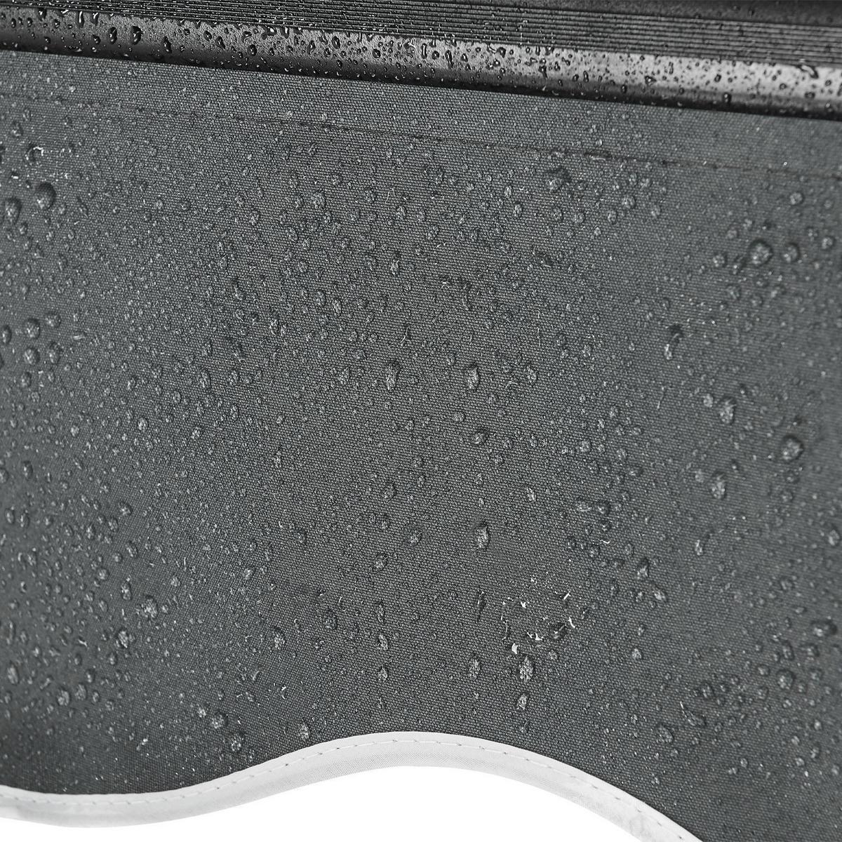GELENKARMMARKISE grau 250x200 cm - Grau, Textil (250/250/200cm) - Juskys