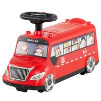 RUTSCHAUTO Rot - Rot, Kunststoff (55/36/23cm) - COSTWAY