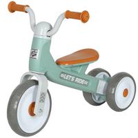KINDER-LAUFRAD, Lauflernrad für 12-36 Monate Kinder, mit 3 geräuscharme Räder - Grün, Metall (69/40/49cm) - AIYAPLAY
