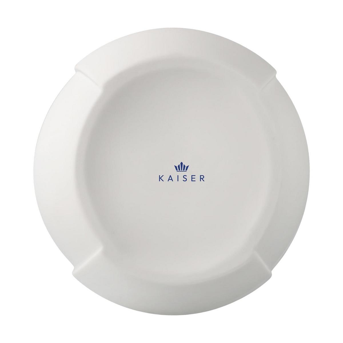 VASE Ova weiß 16 cm - Weiß, Keramik (16cm) - Goebel