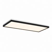 LED DECKENLEUCHTE Orvex 58/20/3 cm - Schwarz, Kunststoff (58/20/3cm) - ZMH