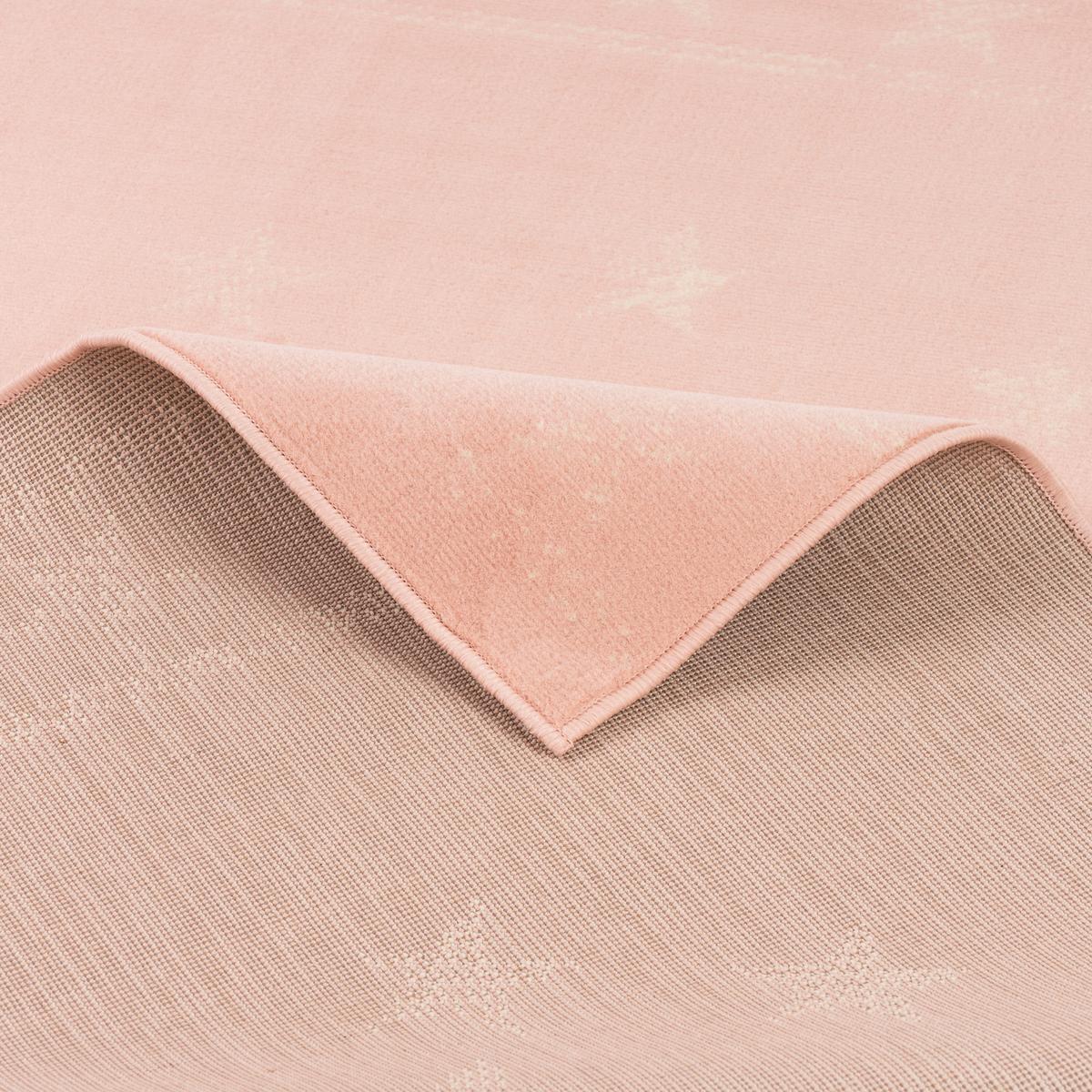 KINDER UND JUGEND TEPPICH TRENDLINE MODERN STARS - Rosa, Textil (185/270cm) - Pergamon