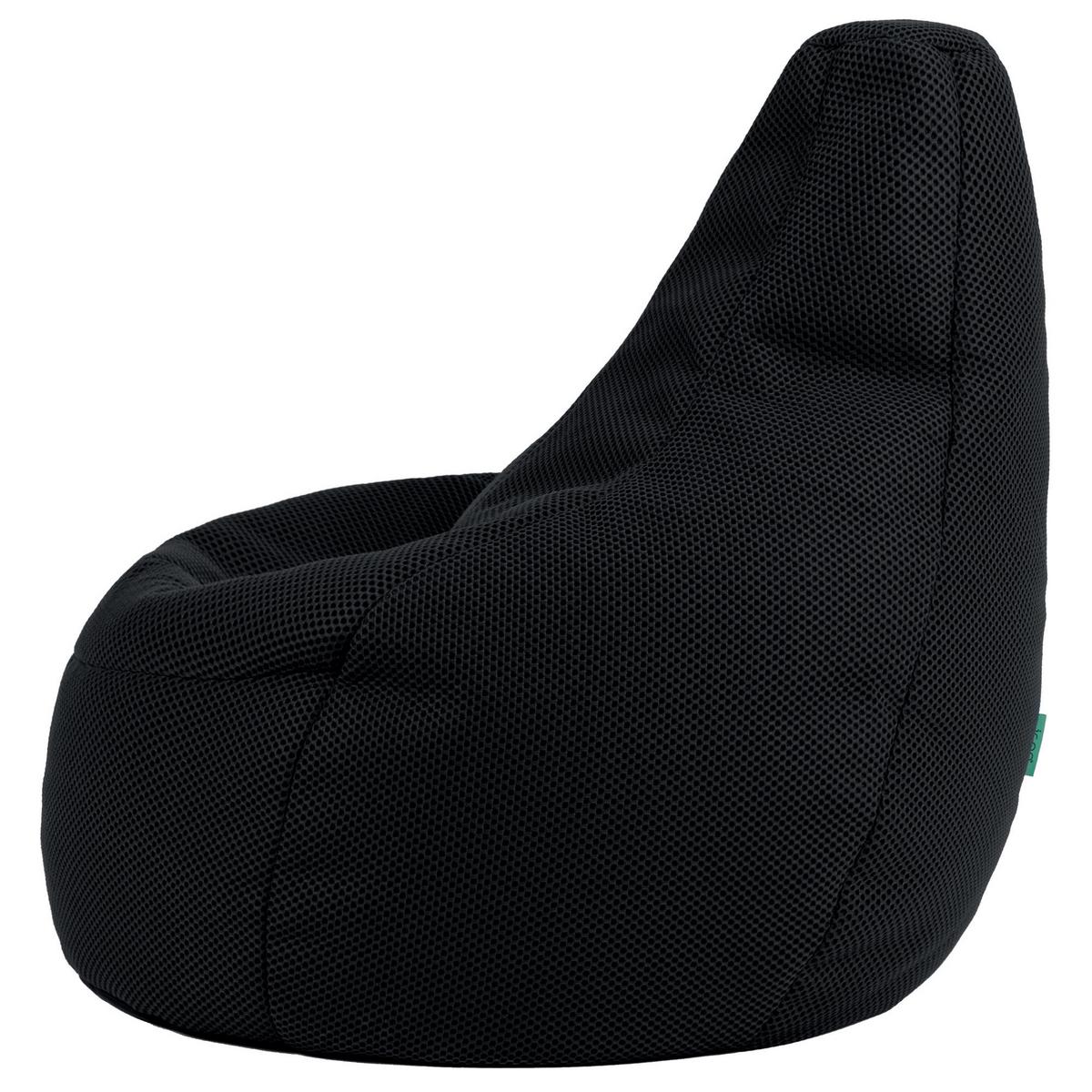 SITZSACK Liegesessel Dalton Techmesh Gaming - Schwarz, Textil (90/73/84cm) - icon