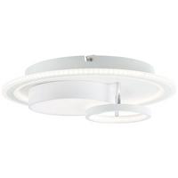 DECKENLEUCHTE Sigune G99385/75 - Schwarz, Metall (40/40/10.5cm) - Brilliant