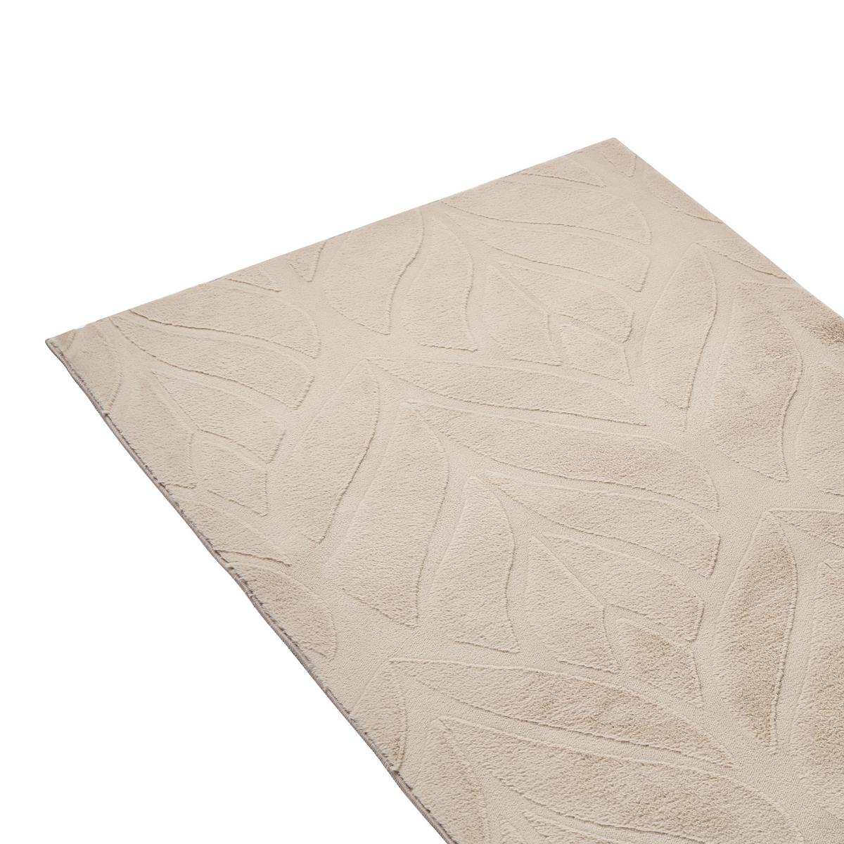 KUNSTFELLTEPPICH Beige 80/300 cm Mitchell - Beige, Kunststoff (80/300cm) - Beliani