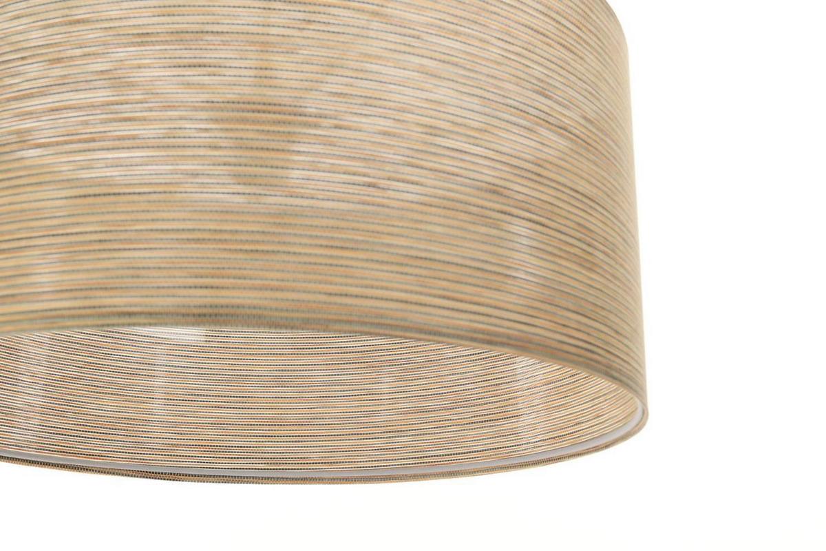HÄNGELEUCHTE Grau 50/25 cm - Beige/Grau, Kunststoff (50/0.6/25cm) - ONZENO