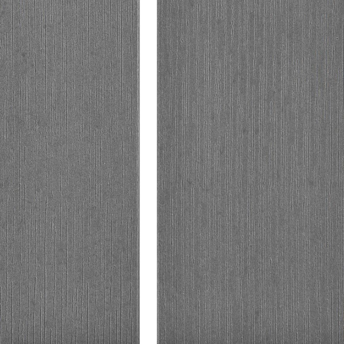 GARTENTISCH Kunstholz grau/schwarz 150/90 cm Como - Schwarz/Grau, Kunststoff (150/90/74cm) - Beliani