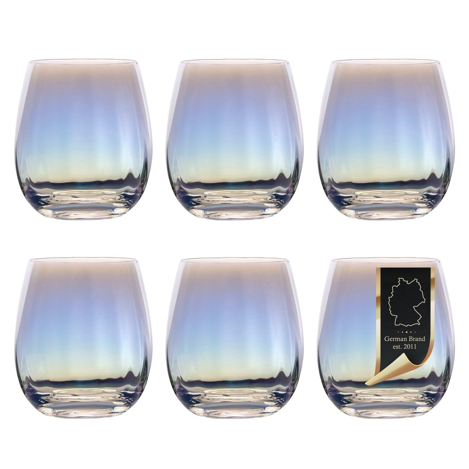TRINKGLAS SET 380 ml (6-tlg) - Transparent, Glas (0.38L) - Intirilife