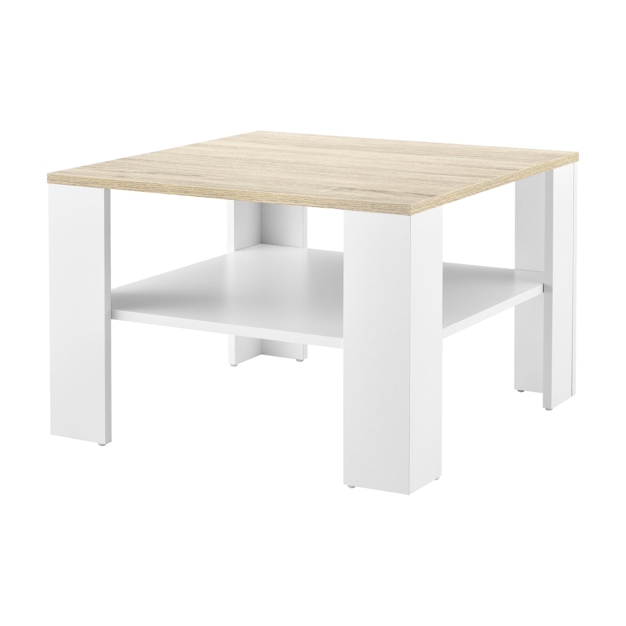 COUCHTISCH Aachen 60/60/40 - Beige, Holzwerkstoff (60/60/40cm) - [en.casa]
