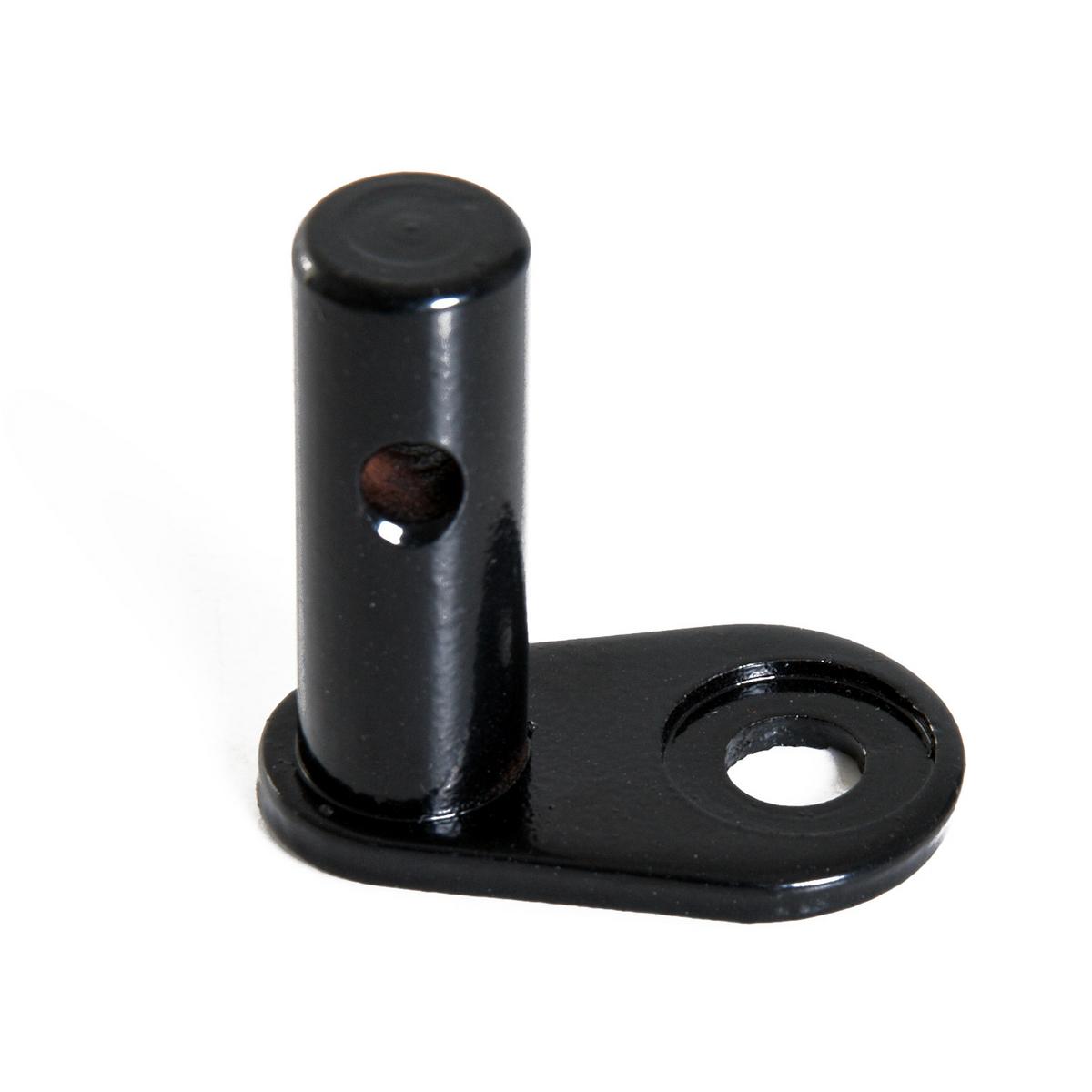 ANHÄNGERKUPPLUNG , Schwarz, Kohlenstoffstahl, 1,7cm x 1,7cm x 4,6cm - Schwarz, Metall (1.7/46/1.7cm) - HOMCOM