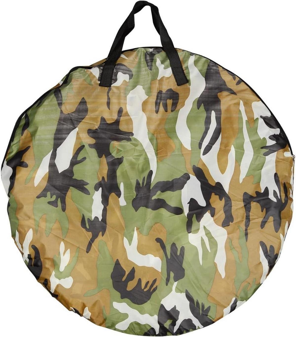 UMKLEIDEZELT Camouflage - Multicolor, Textil (120/190/120cm) - COSTWAY