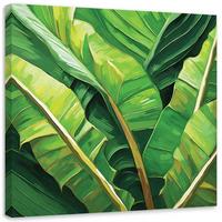 KUNSTDRUCK Grün 60/60 cm - Grün, Textil (60/60cm) - KUNSTLOFT