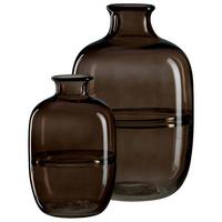 VASEN-SET Larissa braun 2-tlg. - Braun, Glas (2cm) - Ritzenhoff Breker