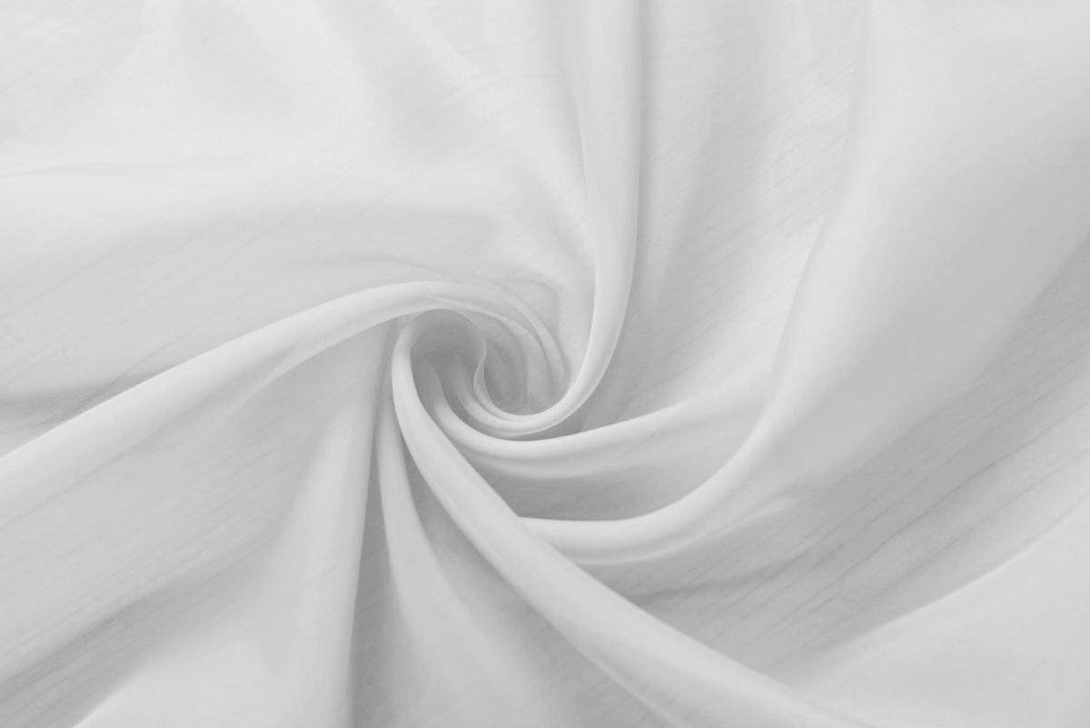 SCHLAUFENGARDINEN Voile 2er Set 225x140 cm Weiß - Weiß, Textil (140/225cm) - Gardinenbox.eu