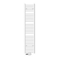 BADHEIZKÖRPER Sahara 300x1800 mm Weiß gerade mit Ventil Universal - Weiß, Metall (30/180/3cm) - LuxeBath