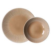 TAFELSERVICE Banda Beige 12-tlg. - Beige, Keramik (2/2/2cm) - Ritzenhoff Breker