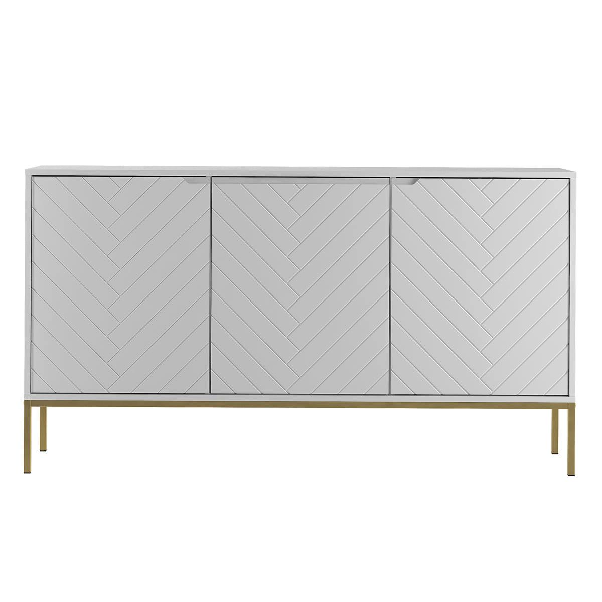 SIDEBOARD Daria Weiß - Weiß, Holzwerkstoff (151/103/39cm) - Petits-meubles