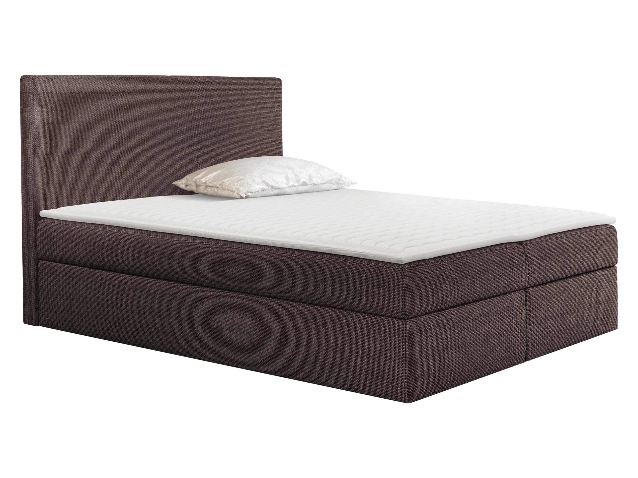 BOXBETT Basic - H3 - Braun, Holz (160/200cm) - MIRJAN24