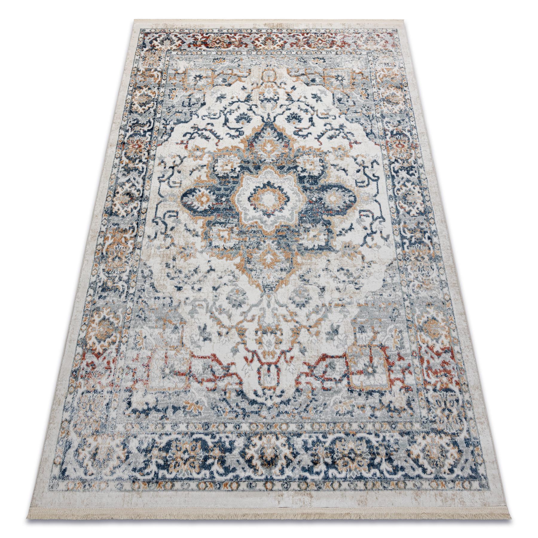 TEPPICH Distin 80/150 cm - Blau, Textil (80/150cm) - rugsX