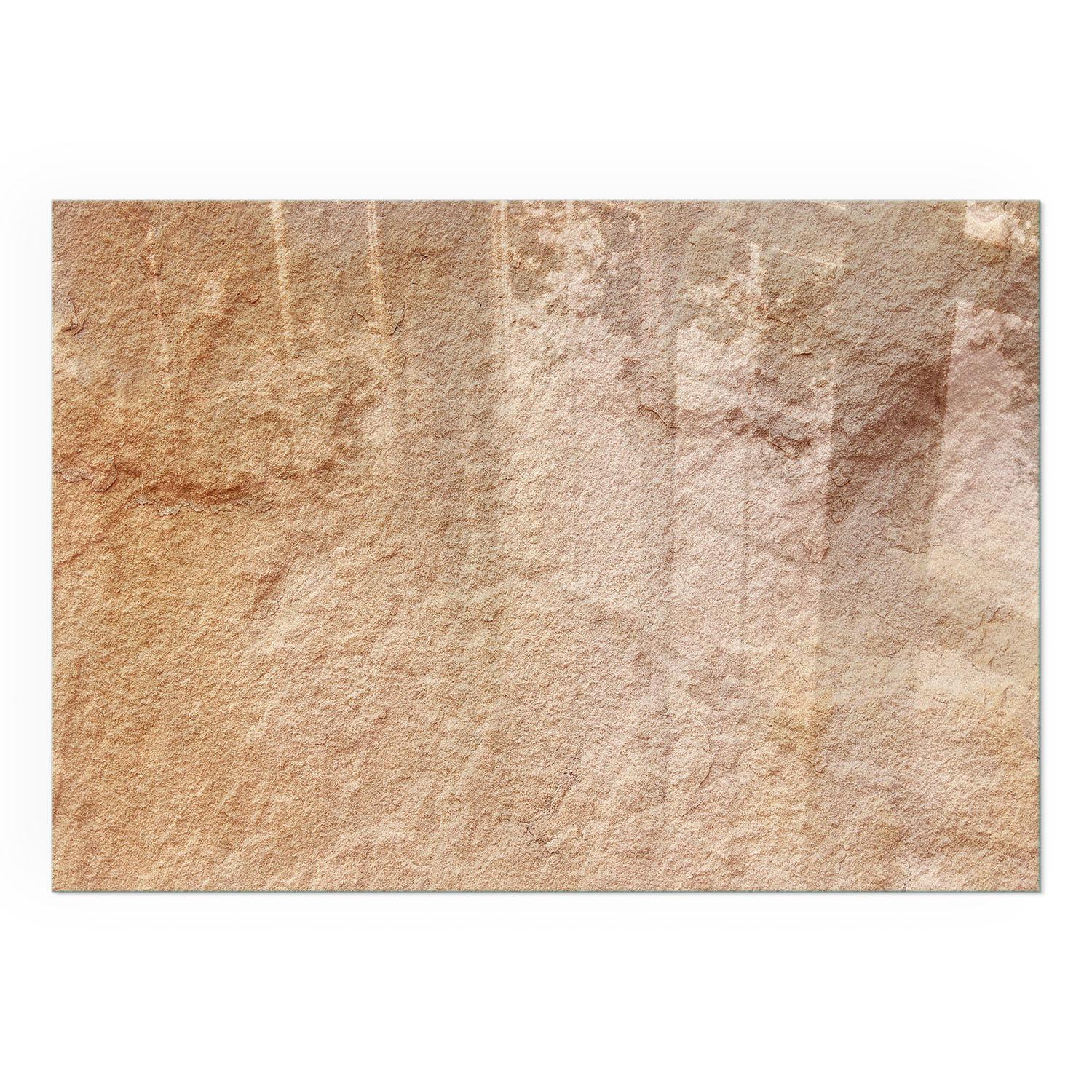 GLASPLATTE für Kamin 100x70 cm - Beige, Glas (100/70/0.4cm) - TULUP