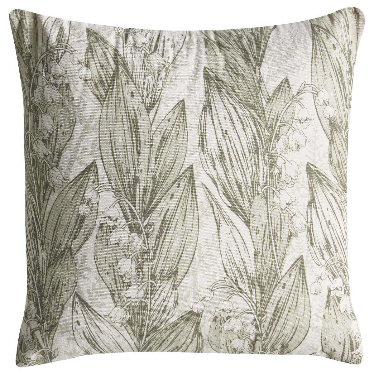 DEKOKISSEN 3er-Set Weiß 30/50 cm Xylopia - Weiß, Textil (45/45cm) - Beliani