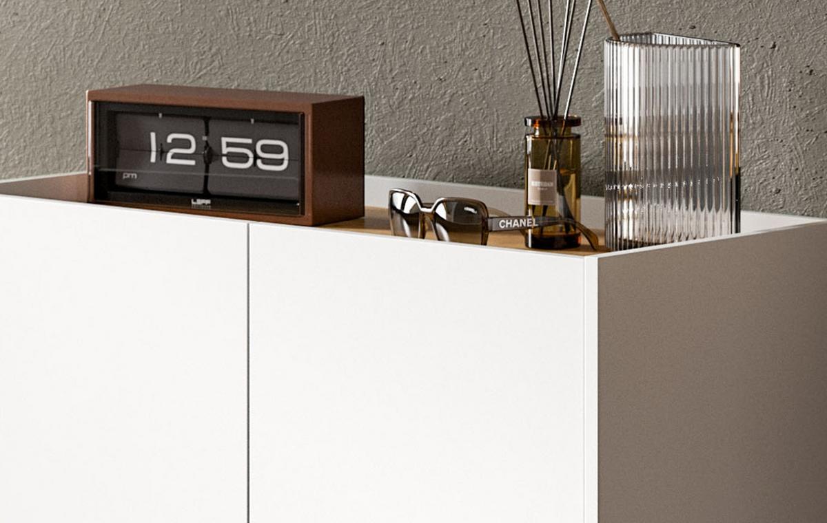 SCHUHSCHRANK weiß und Artisan Eiche, Schuhkommode 90 x 97 cm, Soft-Close - Schwarz/Weiß, Holzwerkstoff/Metall (90/97/38cm) - Inn.Furn