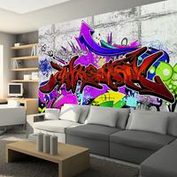 VLIESTAPETE Bunt 100/70 cm - Multicolor/Grau, Textil (100/1cm) - KUNSTLOFT