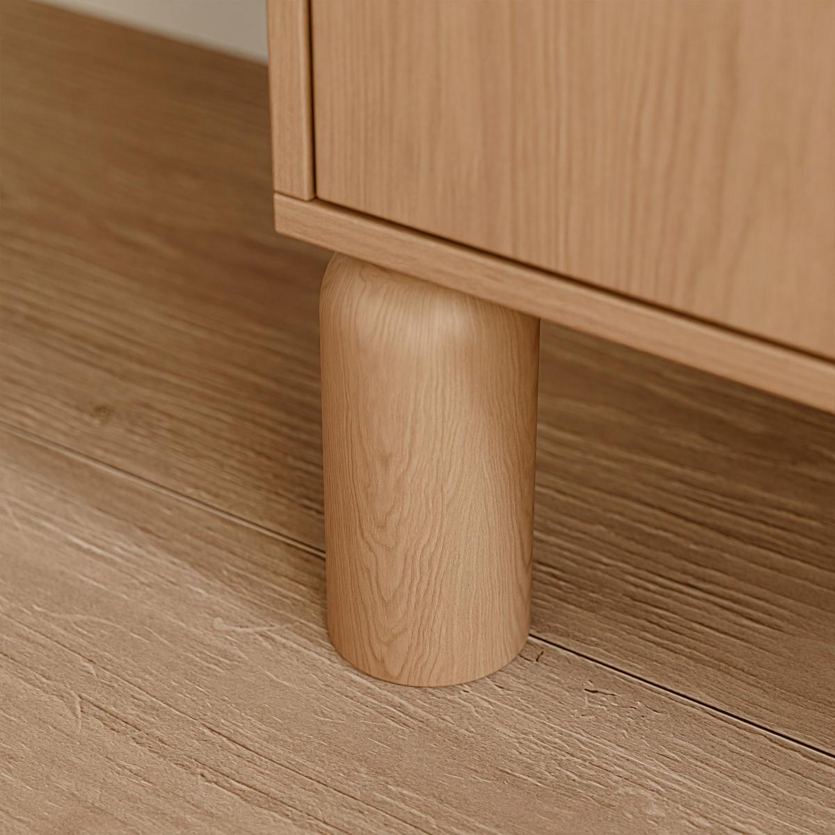 KOMMODE SENA mit Schubladen - Naturfarben, Holzwerkstoff (180/91.6/40.6cm) - Idohome