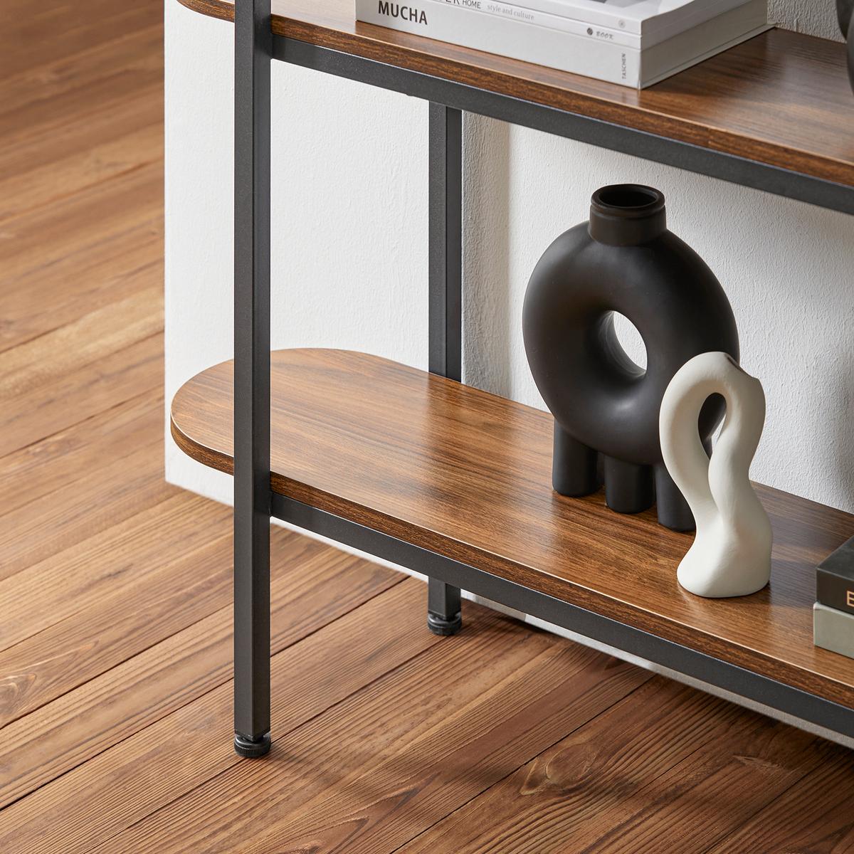 KONSOLENTISCH Natur - Braun, Holzwerkstoff (25/110/86cm) - SoBuy