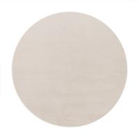 HOCHFLORTEPPICHE Creme Ø 100 cm - Creme, Kunststoff (100/100cm) - TT Home