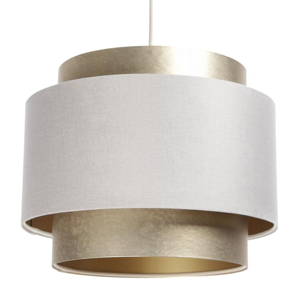 HÄNGELEUCHTE Gold 40/31 cm - Goldfarben, Kunststoff (40/1/31cm) - ONZENO