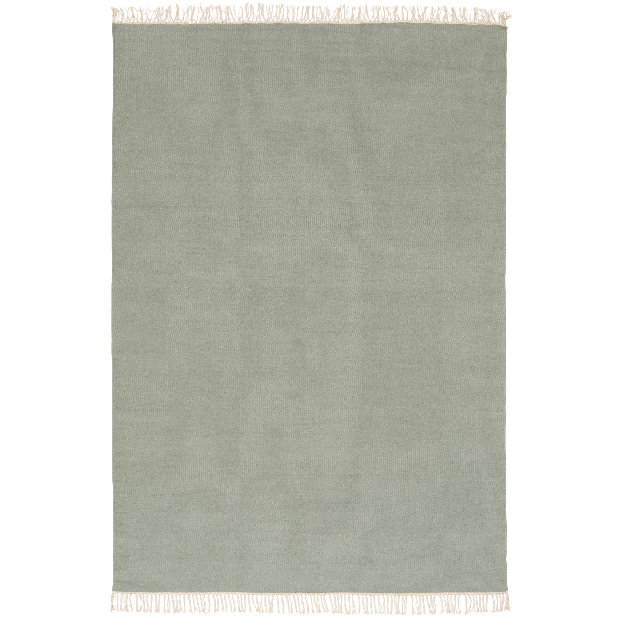 WOLLE NATUR TEPPICH KELIM MILA - Grau, Textil (140/200cm) - Pergamon