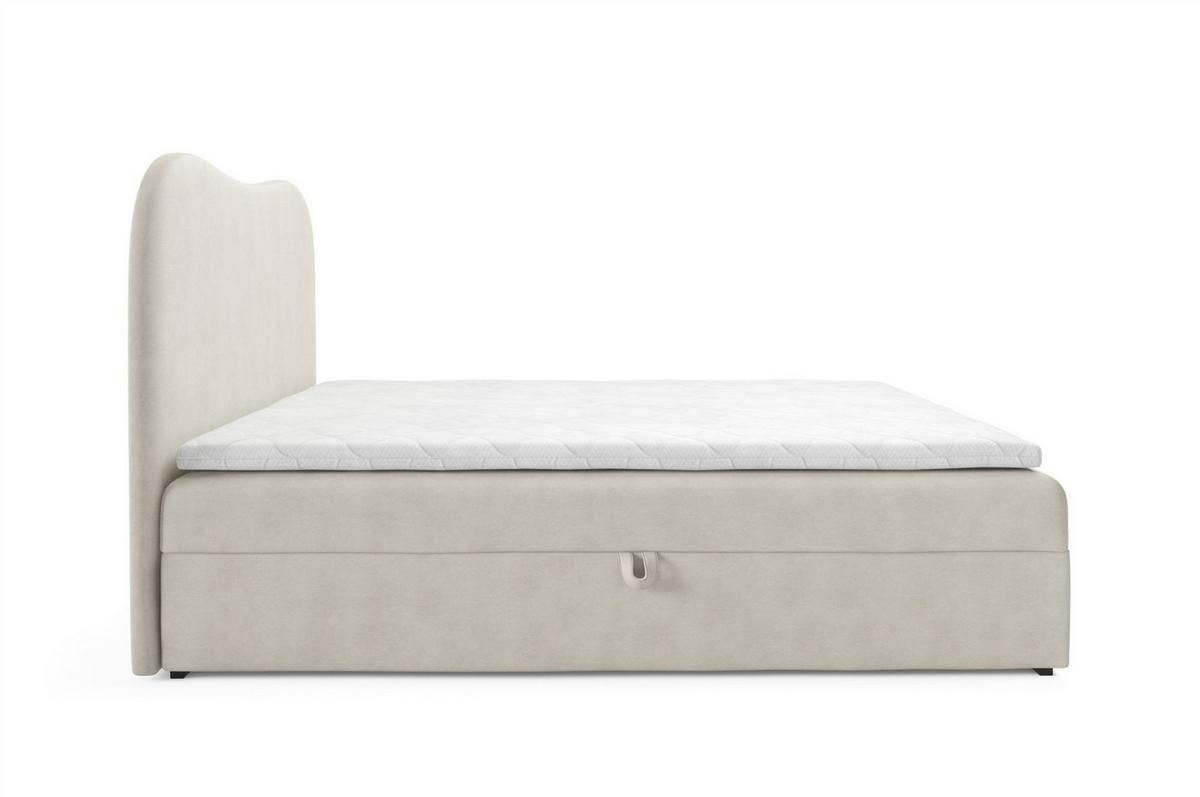 BOXBETT Darlin - Rosa, Holzwerkstoff/Textil (180/200cm) - Fun Möbel