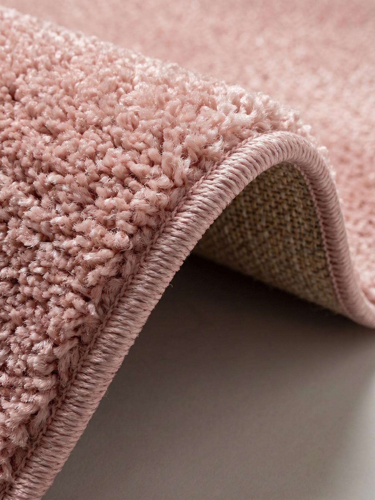 TEPPICH Kurzflor MAIN in Rosa, einfarbig, 200 x 290 cm - Rosa, Textil (200/290cm) - KADIMA DESIGN