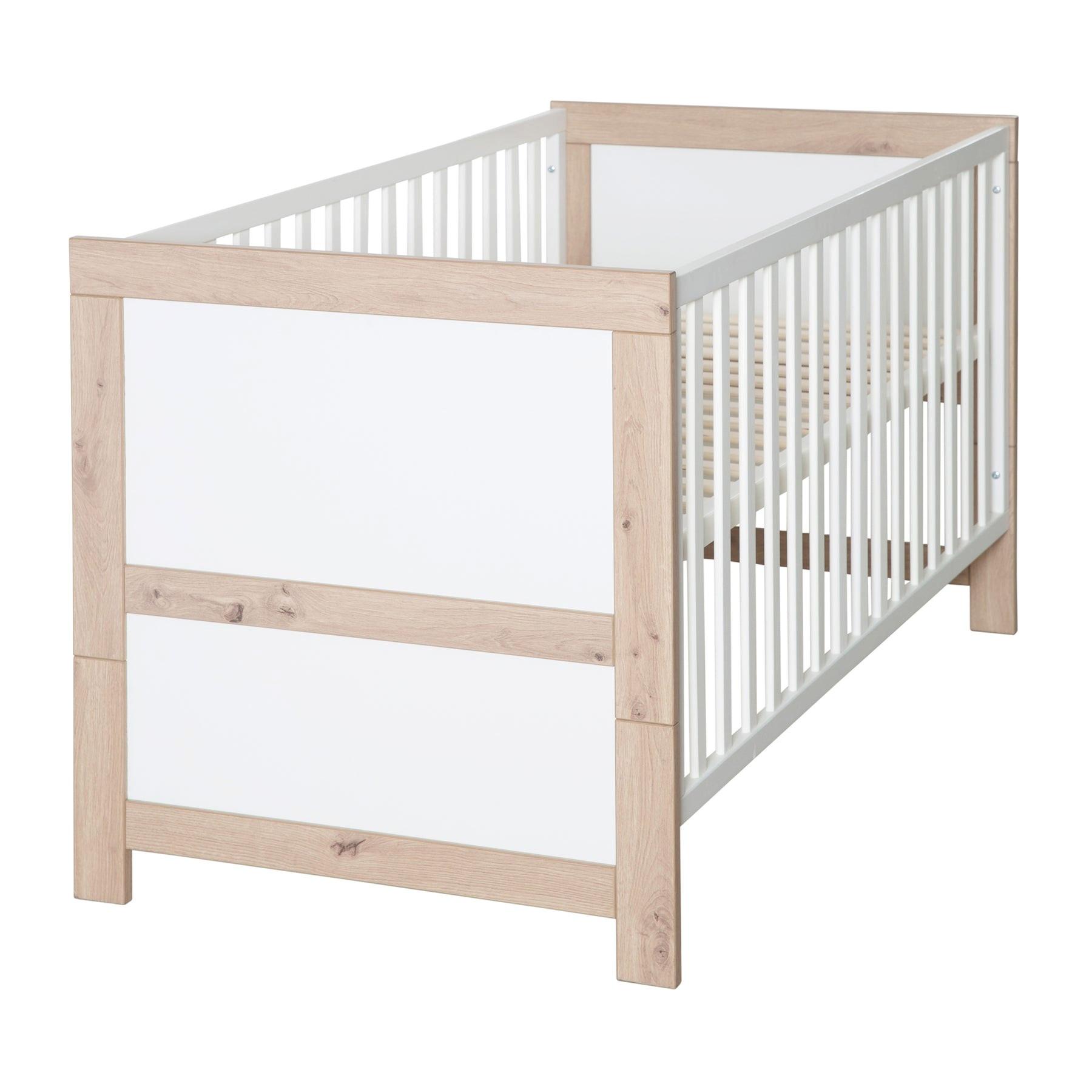 GITTERBETT Malo 70x140 cm - Weiß, Holzwerkstoff (70/140cm) - Roba