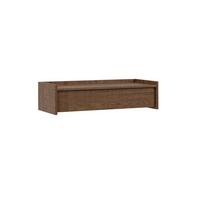 KONSOLE Japandi Dunkles Holz - Braun, Holzwerkstoff (53/21.5/34cm) - Petits-meubles