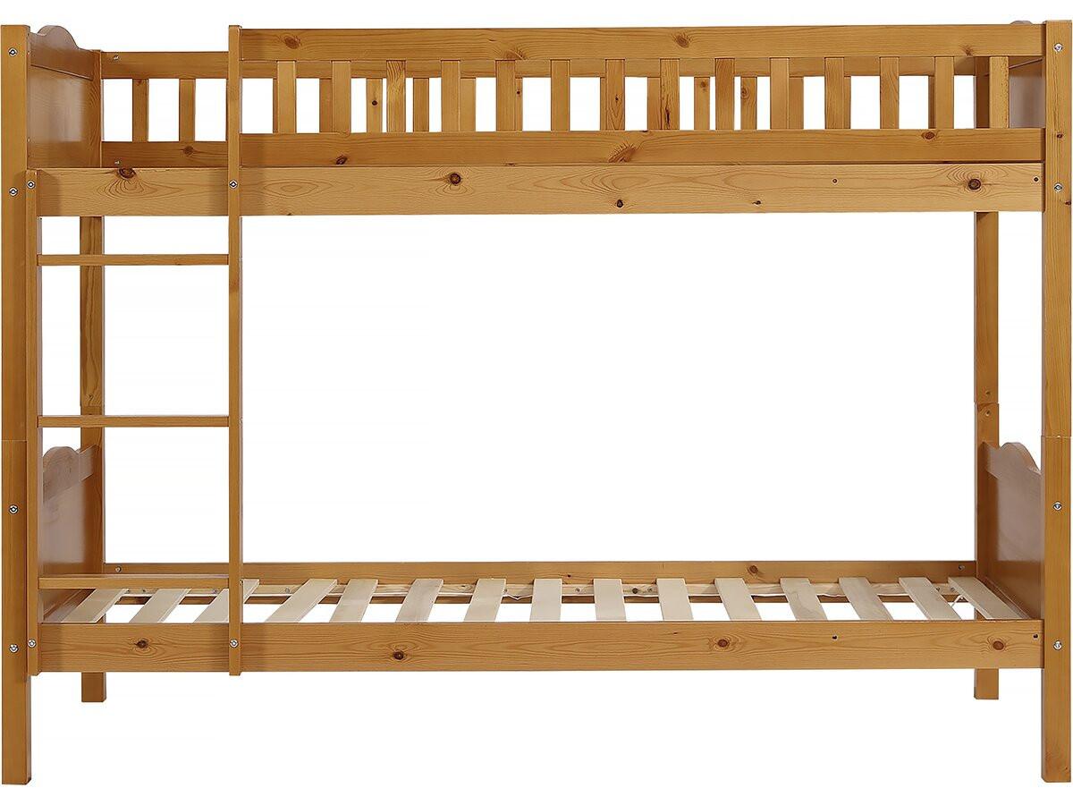 ETAGENBETT gabriel Braun - Braun, Metall (190/90cm) - Habitat Garten