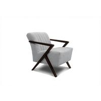 SESSEL LEBRON, hellgrau - Hellgrau, Holzwerkstoff/Textil (65/82/79cm) - Wozimo